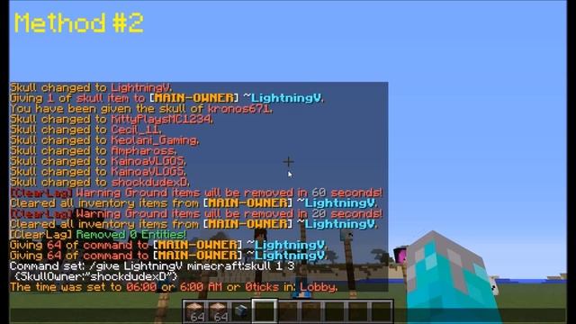 How To Get Custom Player Heads - Minecraft: Tutorial смотреть онлайн