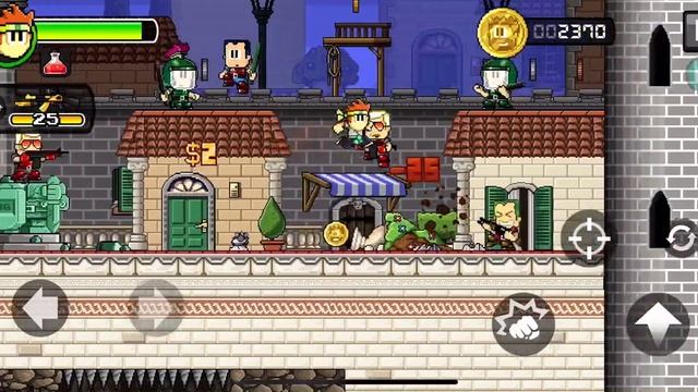 Dan the Man Hard mode 1-1 to 2-3 gameplay смотреть онлайн