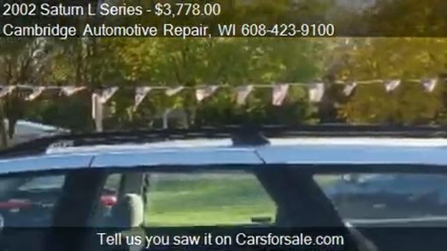 2002 Saturn L Series LW200 - for sale in Cambridge, WI 53523 смотреть онлайн