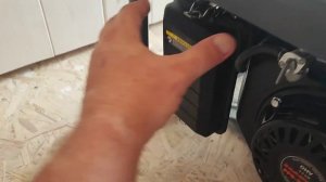 Запуск бензинового генератора Carver PPG-3900AE с ключа и вручную