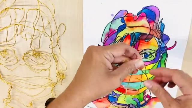 Continuous Line Wire Sculpture смотреть онлайн