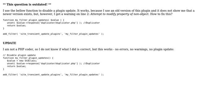 Wordpress: 'Attempt to modify property of non-object' warning (2 Solutions!!) смотреть онлайн