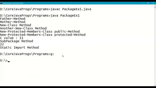 112. CLASS-PATH Setting in Java-Packages || Accessing Packages & Sub-Packages from Another Folder смотреть онлайн