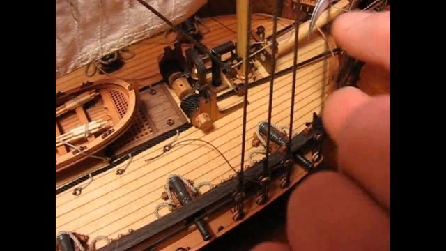 Шхуна "Полоцк". Такелаж Часть12. смотреть онлайн
