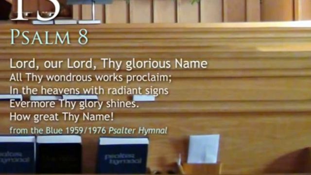 13. Lord, our Lord, Thy glorious Name (Psalm 8) смотреть онлайн