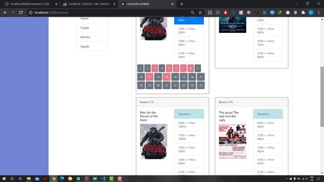 Cinema Management Using Spring Boot | Angular| Flutter смотреть онлайн