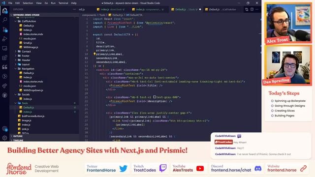 Build Sites Faster with Next.js and Prismic Slice Machine | w/ Dan Spratling смотреть онлайн