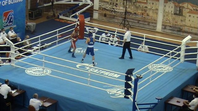 Будва , Чемпионат Европы по боксу среди молодёжи 18.10.2021 г 1 смотреть онлайн