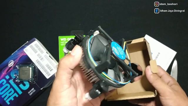 Processor Core i3 9100f dan SSD WD Green 240GB смотреть онлайн