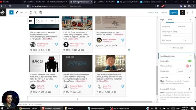 How to Add Vimeo Channel Feed on WordPress | Gutenberg Blocks смотреть онлайн