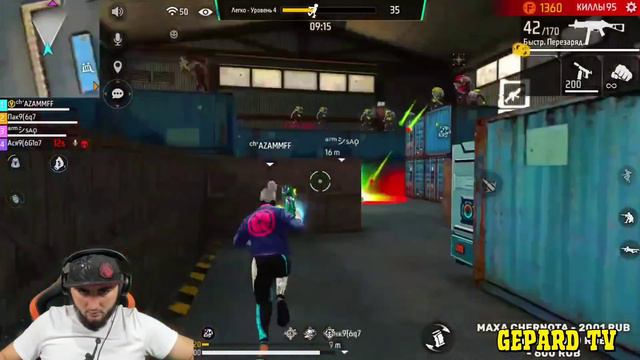 АЗАММ ИГРАЕТ В НОВЫЙ РЕЖИМ ОХОТА НА ЗОМБИ/FREE FIRE azamm смотреть онлайн