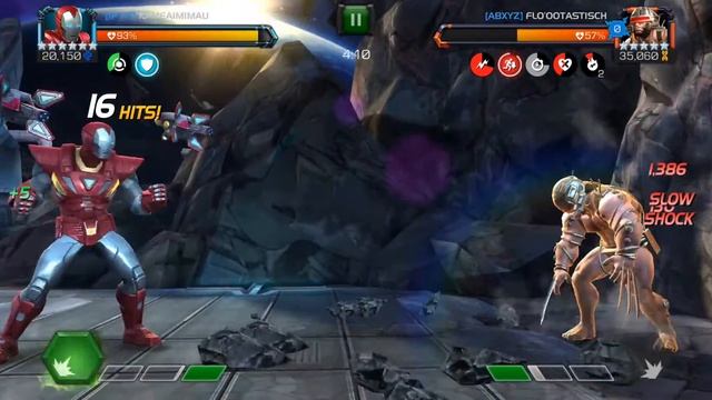 MCOC best Weapon X counter: Silver Centurion! смотреть онлайн