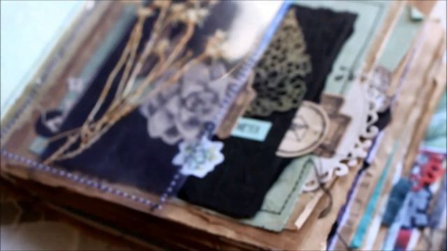 Обзор альбома с кактусами. Скрапбукинг.(Browse album with cacti. Scrapbooking) смотреть онлайн