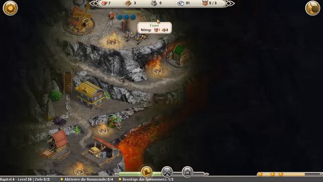Viking Saga: The Cursed Ring - Kapitel 4, Level 36 - Expert, 3 Sterne смотреть онлайн