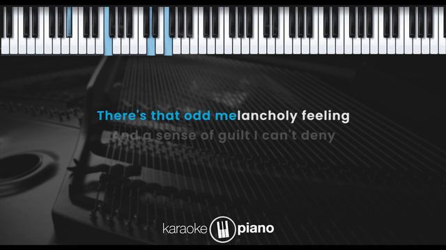 Slipping Through My Fingers - ABBA (KARAOKE PIANO - MALE KEY) смотреть онлайн