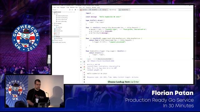 GopherCon UK 2018: Florin Patan - Production Ready Go Service in 30 Minutes смотреть онлайн