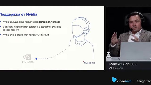 Максим Лапшин — Транскодер на Nvidia Jetson смотреть онлайн
