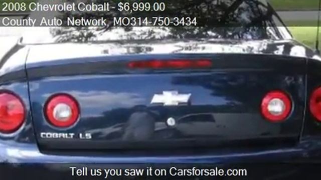 2008 Chevrolet Cobalt LS Coupe - for sale in Ballwin, MO 630 смотреть онлайн