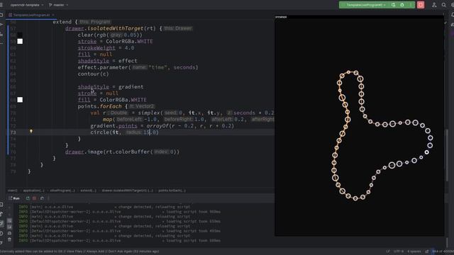 OPENRNDR shaders #5: contours, ColorType.Float32, shadeStyle, trails, renderTarget смотреть онлайн