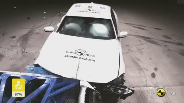 Euro NCAP Crash & Safety Tests of ВMW i4 2022