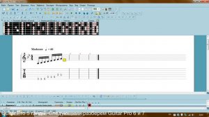 Guitar Pro 5 гайды [урок #2] Гаммы