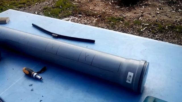 Кормушка и поилка из канализационной трубы смотреть онлайн