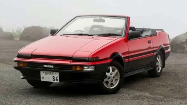 Ultra Rare Toyota Sprinter Trueno Convertible (AE86) смотреть онлайн