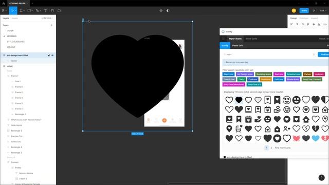 COOKING APPS SPEED ART UI DESIGN WITH FIGMA - PART 01/02 ? смотреть онлайн