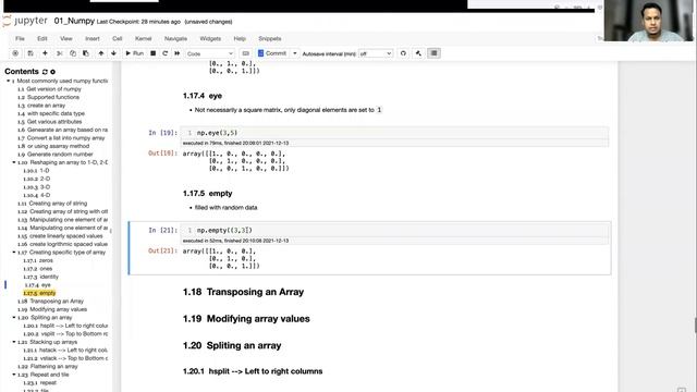 Numpy Tutorial Part-2 | PyCSR | Learn Python Online with Pankaj Soni смотреть онлайн