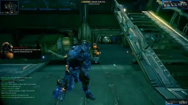 Warframe-New General Sargas Ruk Solo Boss Fight смотреть онлайн
