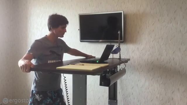 Стол регулируемый по высоте Ergostol Duo. Отзыв от руководителя отдела продаж – Ивана Панина смотреть онлайн