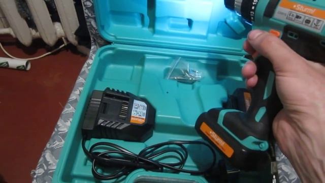 Аккумуляторная дрель шуруповерт Sturm CD3212L смотреть онлайн