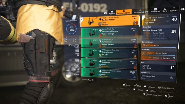 *125K ARMOR REGEN GOD* The Division 2 - Foundry Bulwark Regen Build