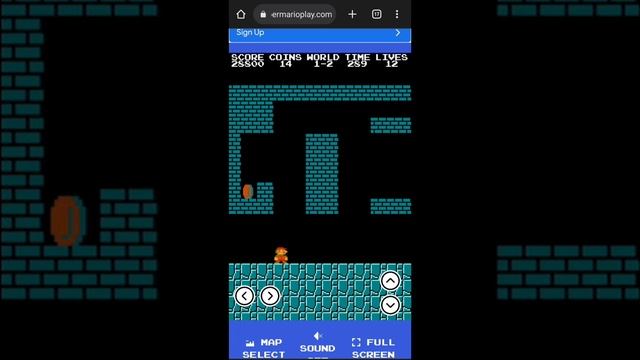 playing super Mario Bros on mobile until I die in the game смотреть онлайн