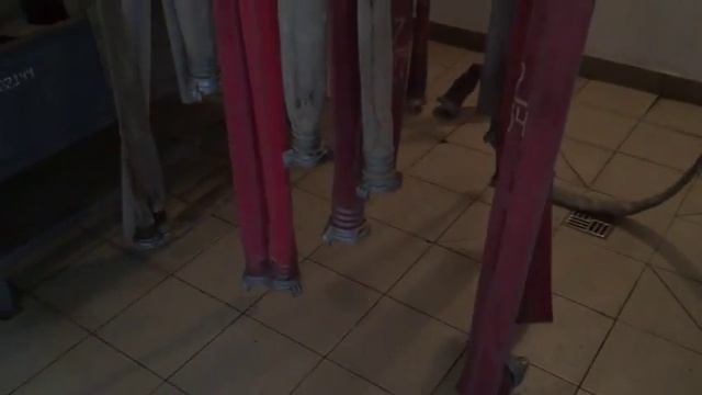 Подъем и спуск пожарных рукавов в сушилке СПЧ-17 Октябрьского района города Караганда смотреть онлайн