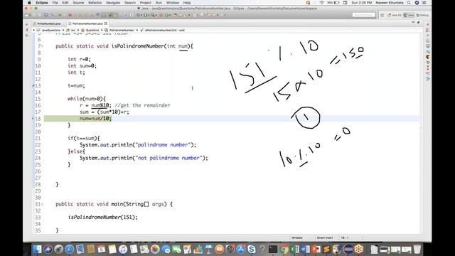 How to check Palindrome Number || Basic Programming Questions Series смотреть онлайн