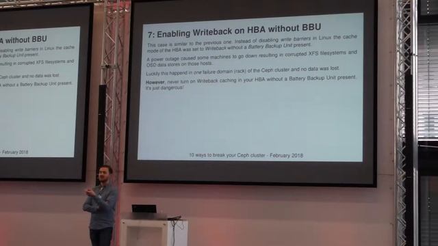 Ceph Day Germany - 10 ways to break your Ceph cluster смотреть онлайн