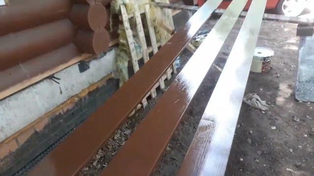 Забор из досок, струганная доска.Забор в одного.Своими руками забор. смотреть онлайн