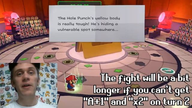 EASIEST Hole Puncher Boss Guide WIN IN 4 TURNS! Paper Mario The Origami King Hole Puncher Boss Guid смотреть онлайн