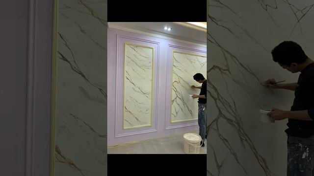 венецианская штукатурка под мрамор белый мрамор #декор #art #decor #художник #венецианка #мастер смотреть онлайн