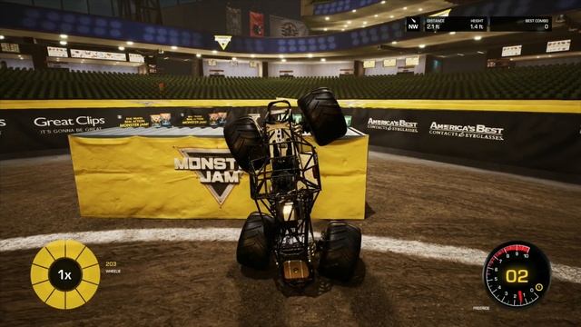 Monster Jam Steel Titans Easy Way To Get Wheelie King Trophy / Achievement Video Guide 1080p смотреть онлайн