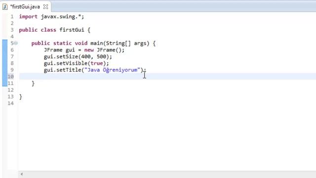 Java Öğreniyorum 39 - GUİ Graphical User Interface смотреть онлайн