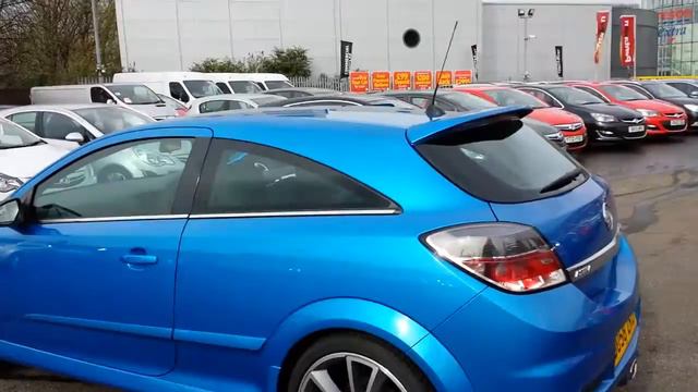 2008 58 Vauxhall Astra VXR in Arden Blue смотреть онлайн