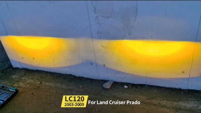 BI-LED ПТФ Toyota LAND CRUISER PADO 120 2003-09 3-color mode. смотреть онлайн