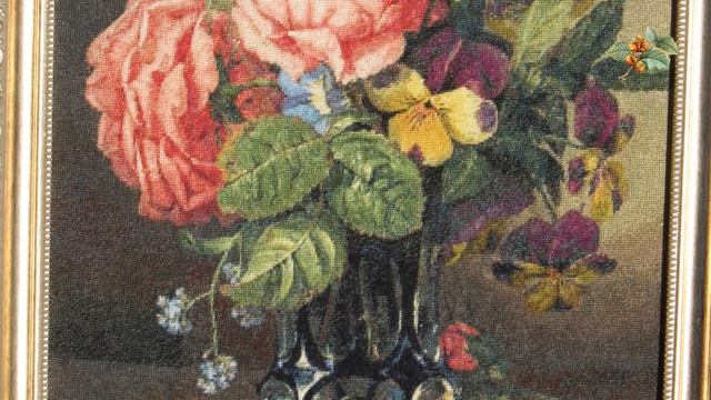 Картинки с выставки 7. Цветочные НАТЮРМОРТЫ ЭстЭ: букеты, розы, магнолии, полевые цветы смотреть онлайн