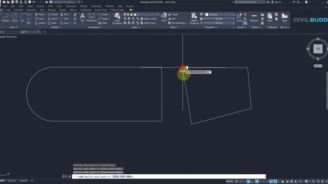 AutoCAD 2020 Tutorial for Beginners in Hindi 5 | Polyline смотреть онлайн