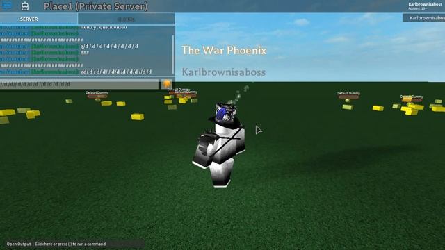Roblox War Phoenix Script FE смотреть онлайн