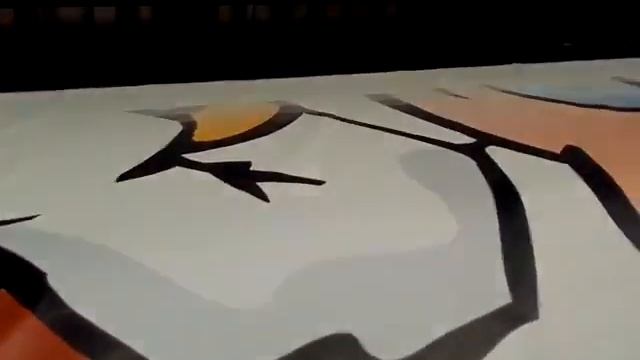 Тестовая печать на полиэтилене Vutek GS3250r 17.03.2016 смотреть онлайн