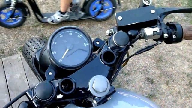 Cafe Racer Kawasaki Kz440 1982 смотреть онлайн