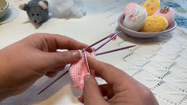 Զատիկի Ձու Շուղերով 💯💯💯 Пасхальное яйцо спицами смотреть онлайн